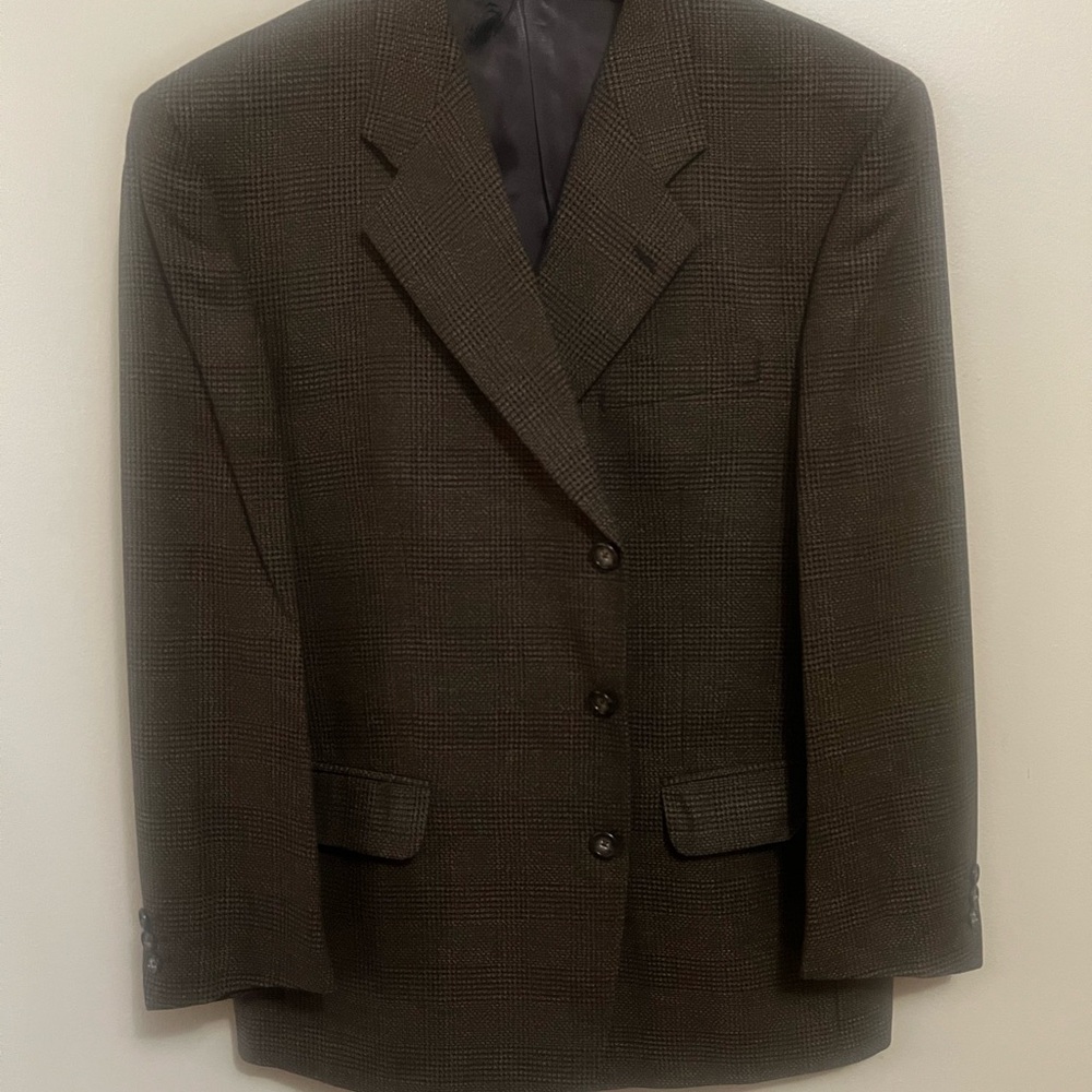Elegant Men's Brown Blazer